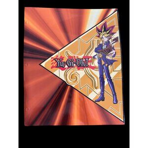 2002 Yu-Gi-Oh Paper Folder, Y2K Toys & Shows School‎ Supplies Collectibles